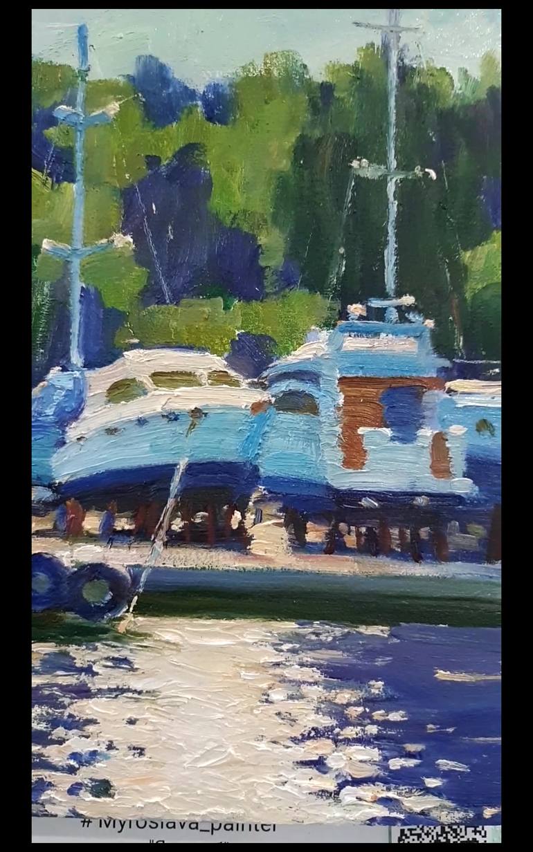 Original Realism Landscape Painting by Miroslava Kuchura
