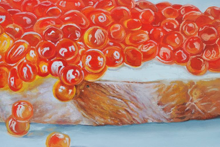 Original Fine Art Food Painting by Anna Shevel