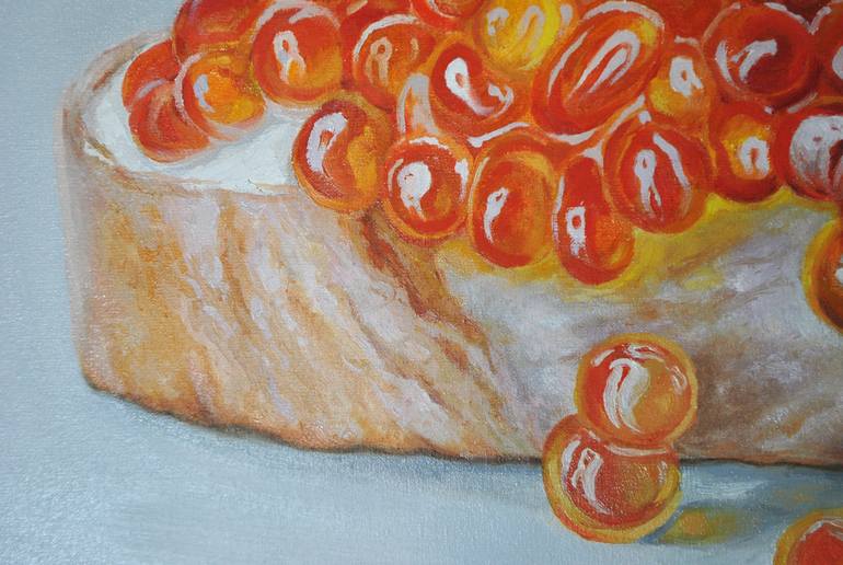 Original Fine Art Food Painting by Anna Shevel