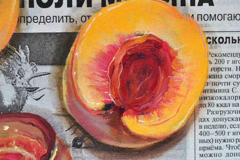 Original Fine Art Food Painting by Anna Shevel