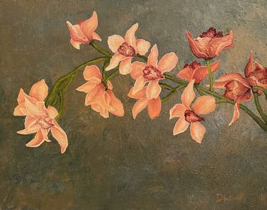 Original Floral Paintings by Diana Karapetyan