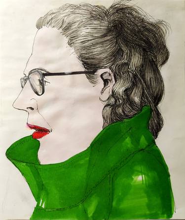 Print of Portrait Drawings by AlperKutalmis Ciftci