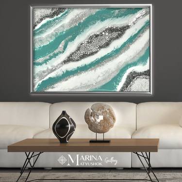 Tiffany Style Geode Painting thumb