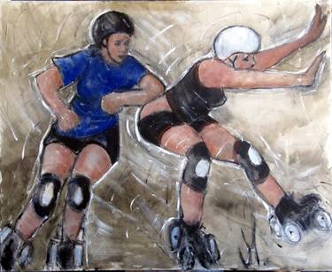 Original Sport Paintings by TROPET JeanEdmond