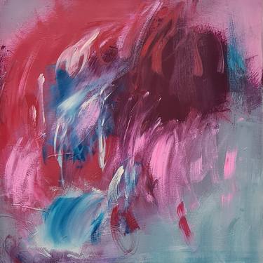 Original Abstract Expressionism Abstract Paintings by Chris Kamprad