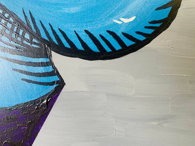 Original Abstract Expressionism Patterns Painting by Van Beutler