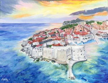 Original Fine Art Landscape Paintings by Aneliya Angelova