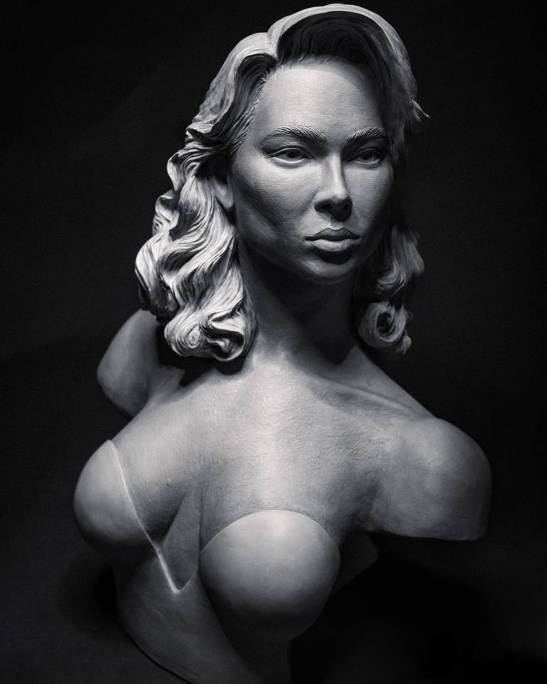 Original Other Pop Culture/Celebrity Sculpture by Михаил Трубачев