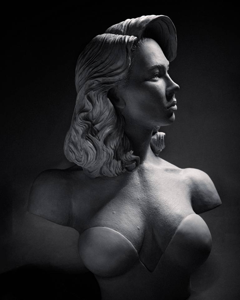 Original Other Pop Culture/Celebrity Sculpture by Михаил Трубачев