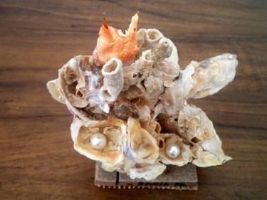 Original Abstract Expressionism Nature Sculpture by Davi Art