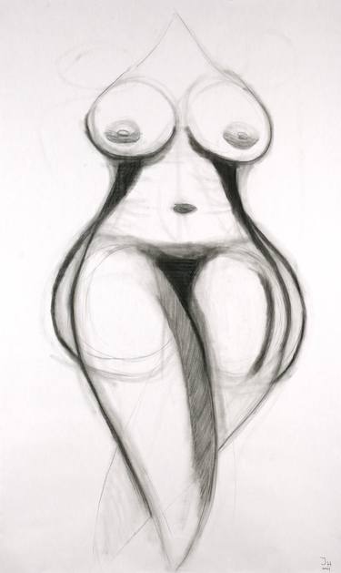 Print of Nude Drawings by Jasmin Hadrany