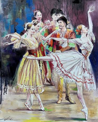 Print of Art Deco Performing Arts Paintings by Lucille Lee