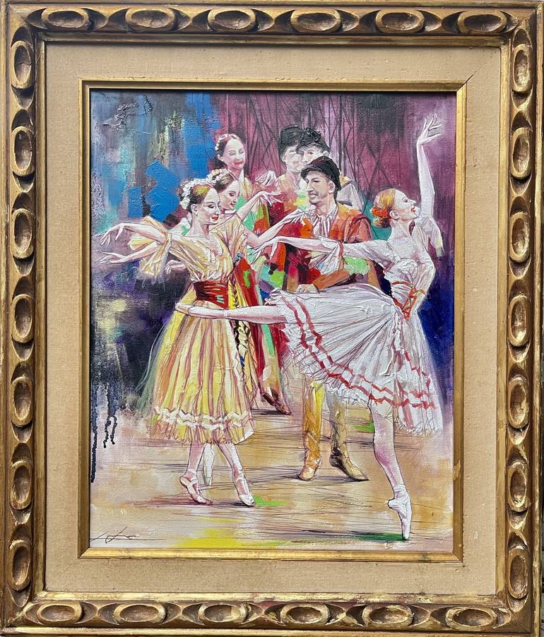 Original Performing Arts Painting by Lucille Lee