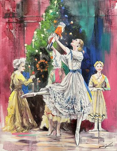Print of Performing Arts Paintings by Lucille Lee