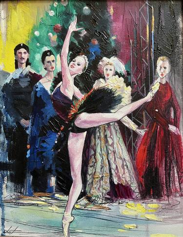 Print of Performing Arts Paintings by Lucille Lee