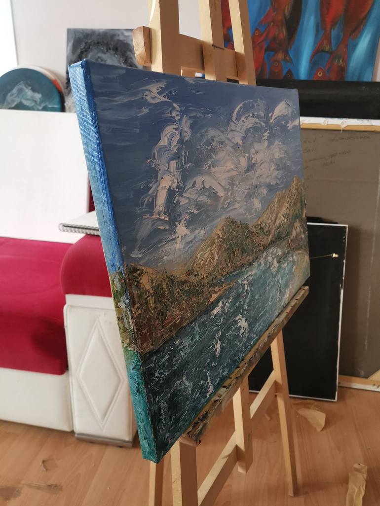 Original Landscape Painting by Valentina Can