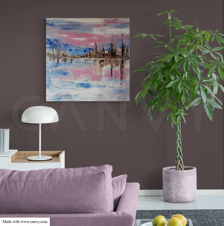 Original Landscape Painting by Valentina Can