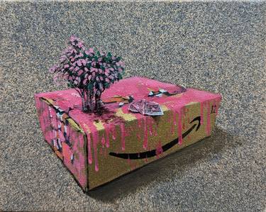 Original Surrealism Still Life Painting by Insuk Kwon