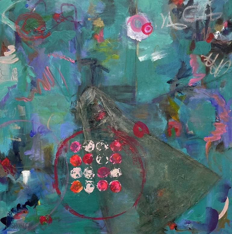 Print of Abstract Paintings by Julie Shunick Brown