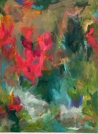 Original Abstract Paintings by Julie Shunick Brown