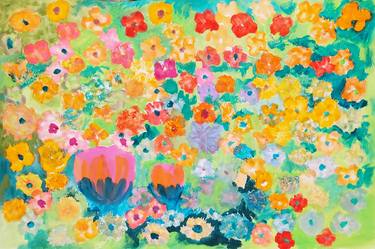 Original Fine Art Floral Paintings by Brian Edwards