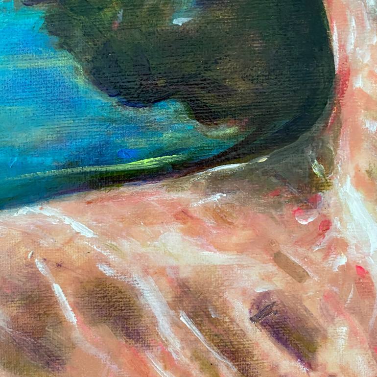 Original Expressionism Water Painting by Maria Titan