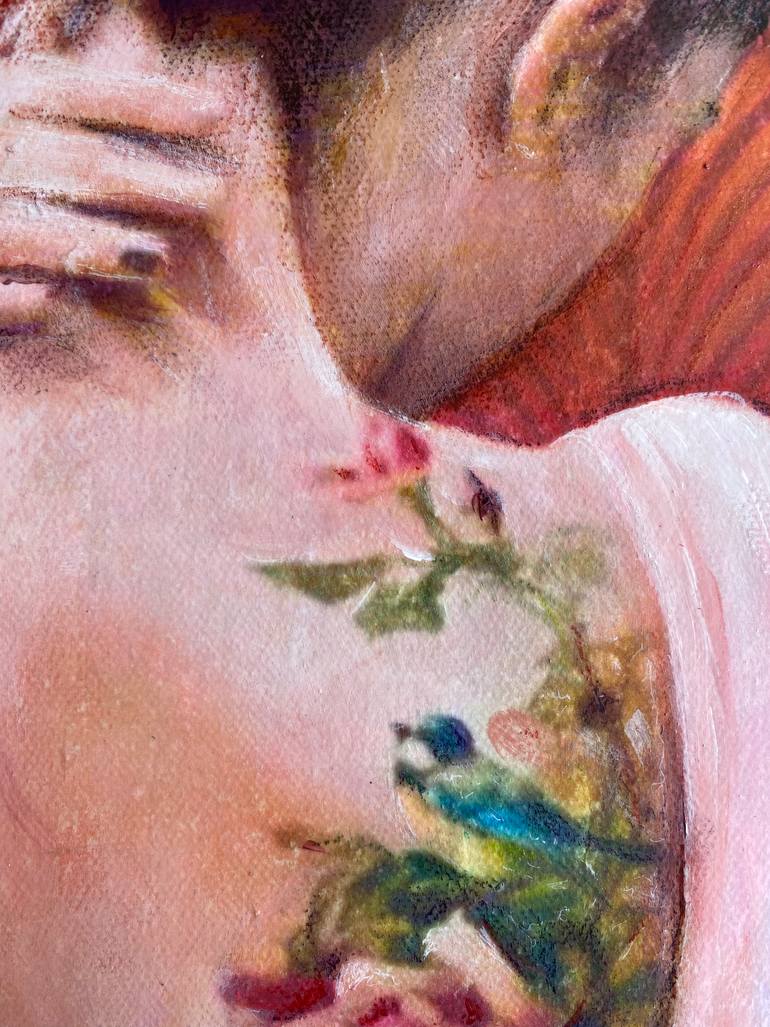 Original Figurative Women Painting by Maria Titan