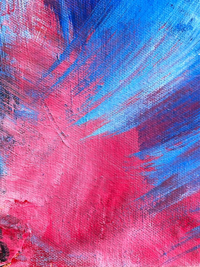 Original Impressionism Abstract Painting by Stephen Silcock
