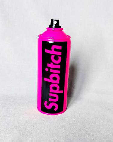 Supbitch Spray Can Pink fluo thumb