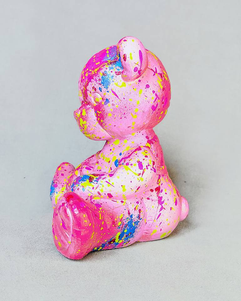 Original Abstract Animal Sculpture by Nash Pop Art