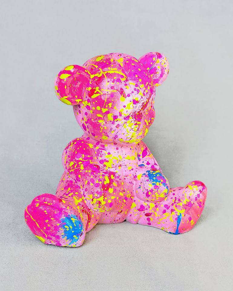 Original Abstract Animal Sculpture by Nash Pop Art