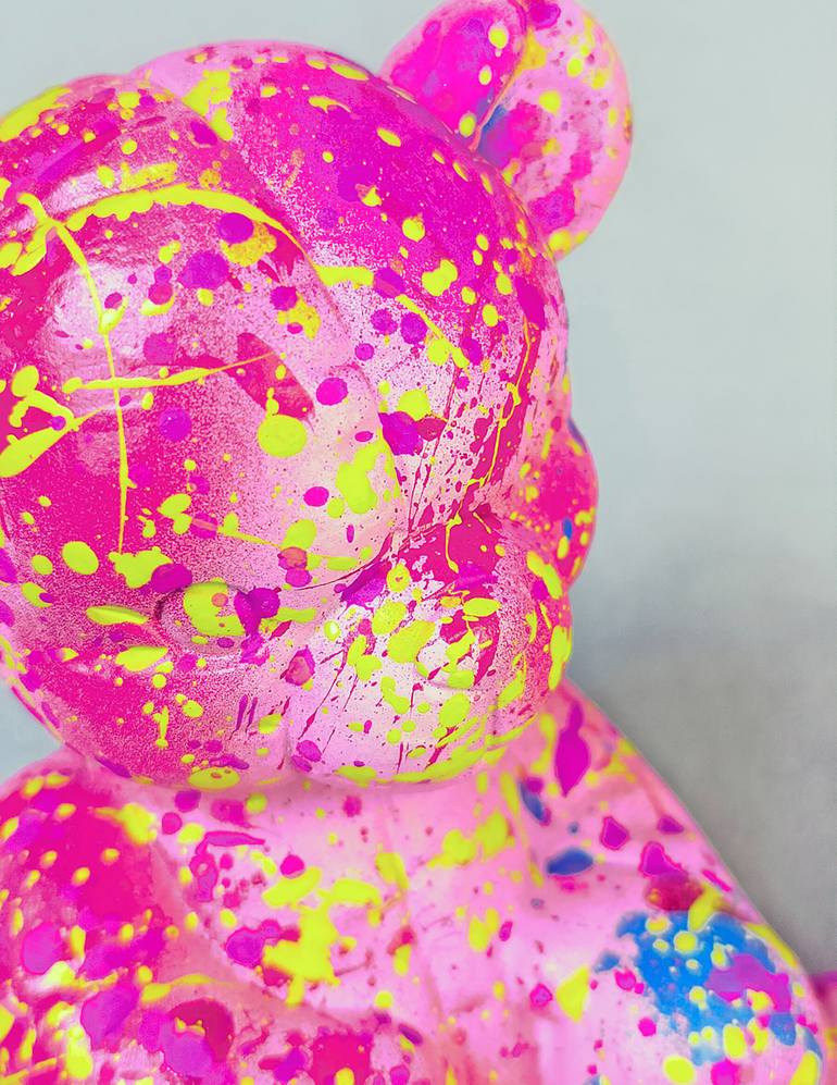 Original Abstract Animal Sculpture by Nash Pop Art