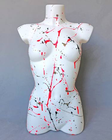 Original Abstract Body Sculpture by NASH Pop Art