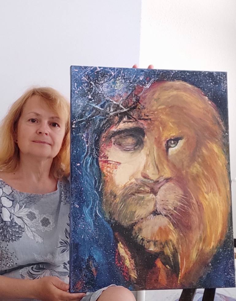 Original Portrait Painting by Kateryna Ivanova