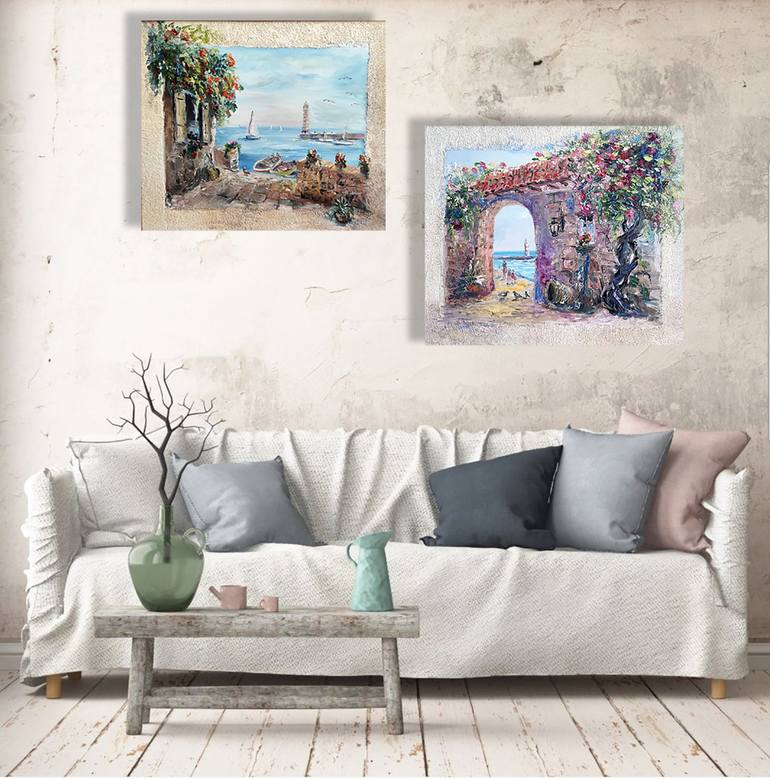 Original Fine Art Seascape Painting by Kateryna Ivanova