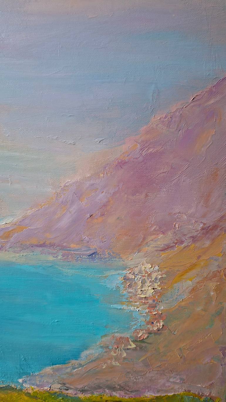 Original Impressionism Seascape Painting by Kateryna Ivanova
