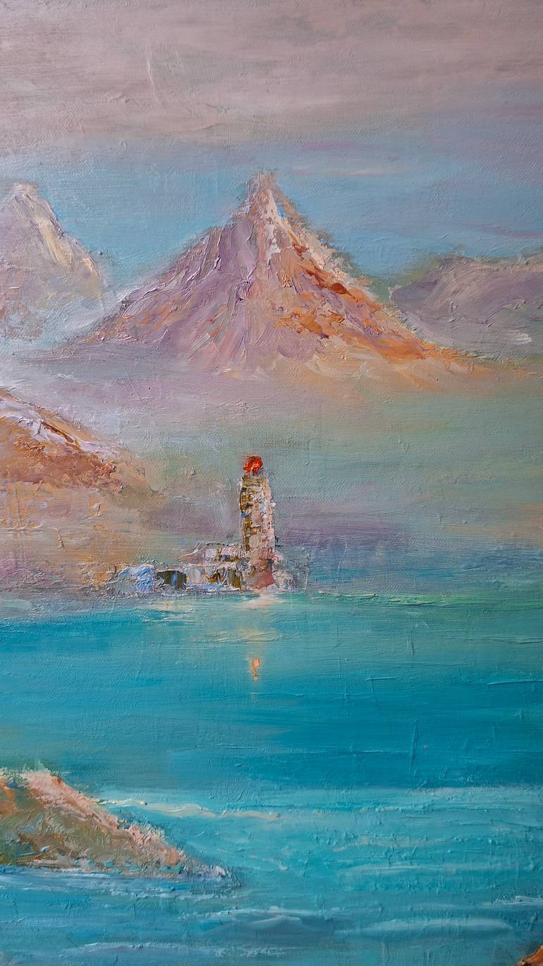 Original Impressionism Seascape Painting by Kateryna Ivanova