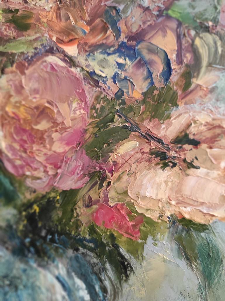 Original Fine Art Floral Painting by Kateryna Ivanova