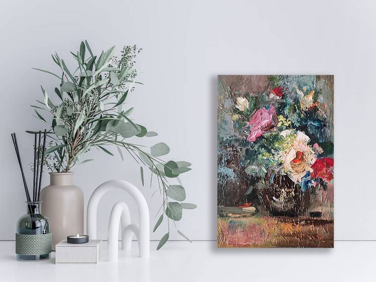 Original Floral Painting by Kateryna Ivanova