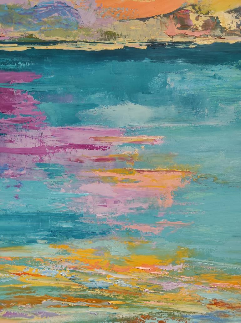 Original Impressionism Seascape Painting by Kateryna Ivanova