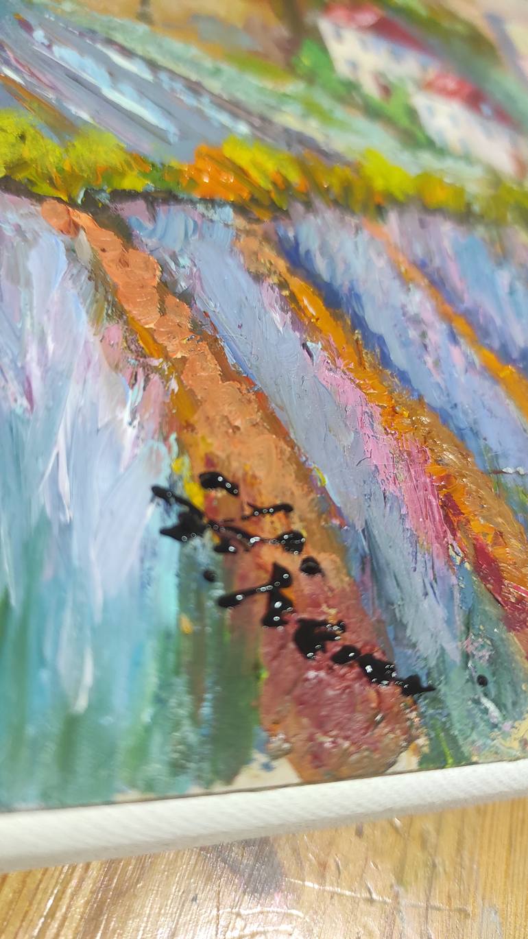 Original Impressionism Landscape Painting by Kateryna Ivanova