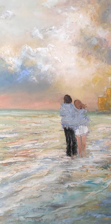 Original Impressionism People Paintings by Kateryna Ivanova