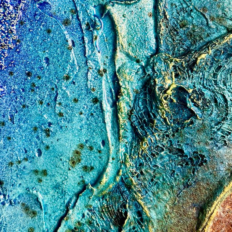 Original Abstract Expressionism Abstract Painting by Clementine Daudier