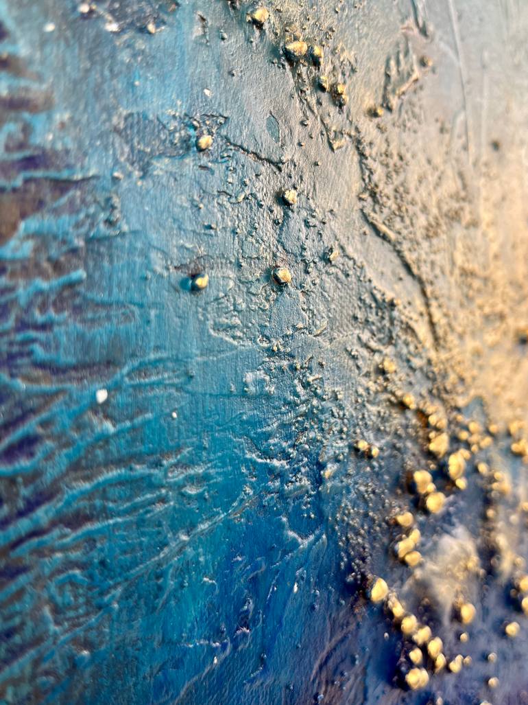 Original Abstract Expressionism Abstract Painting by Clementine Daudier