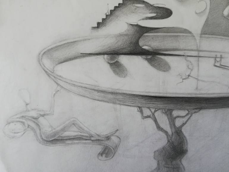 Original Figurative Still Life Drawing by Andrew Metto