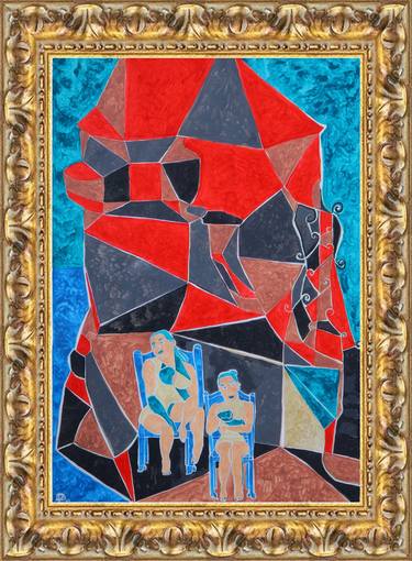 Print of Cubism Architecture Paintings by omar reda