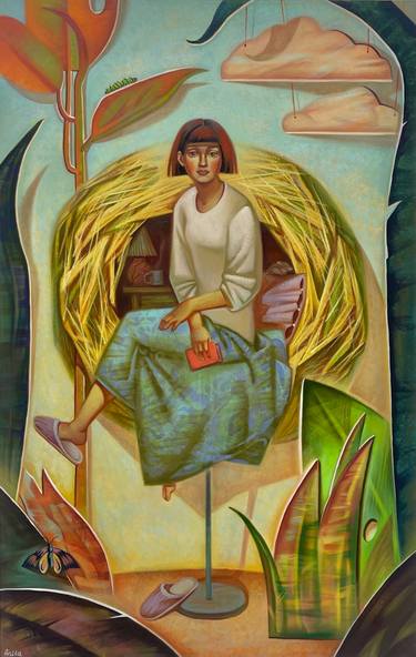 Original Contemporary People Paintings by Anita Turadjanova