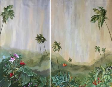 Original Figurative Nature Paintings by Odile Dardenne