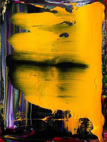 Original Abstract Expressionism Abstract Painting by Olga B