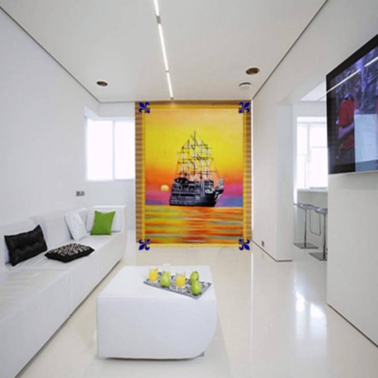 Original Realism Landscape Painting by Javed Hafeez